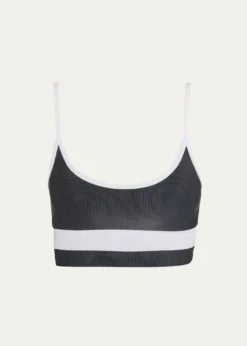 Beach RiotEva Ribbed Colorblock Swim Top