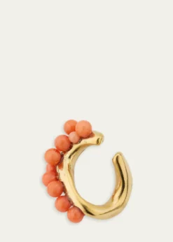 Beatriz PalaciosCoral Wave Link Ear Cuff, Single