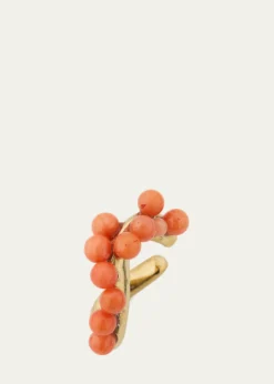 Beatriz PalaciosCoral Wave Link Ear Cuff, Single