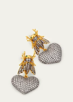 Begum KhanBaby Bee Mon Amour Dangle Earrings