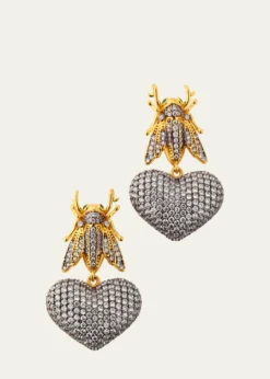 Begum KhanBaby Bee Mon Amour Dangle Earrings