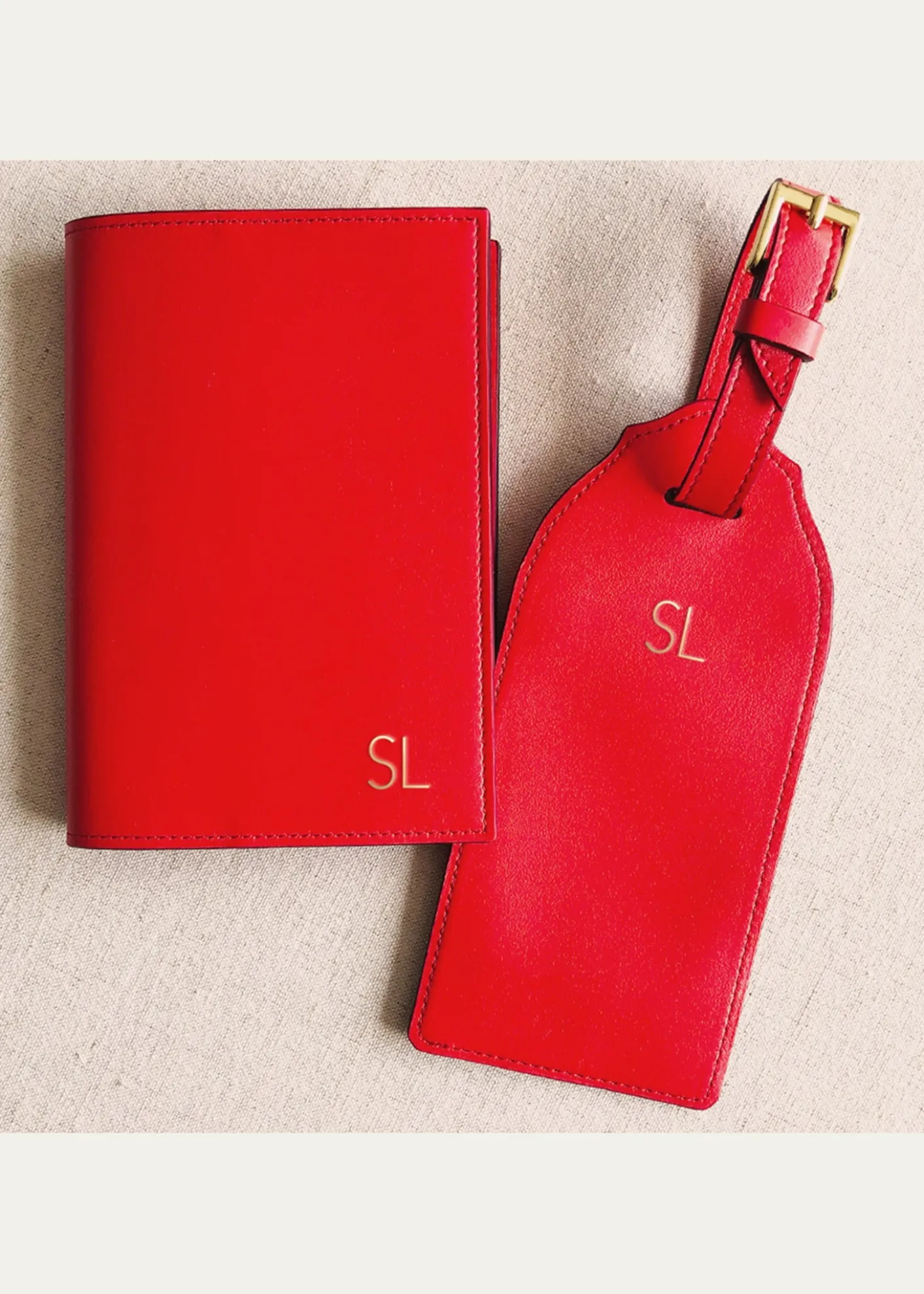 Bell'INVITOMonogram Passport Cover