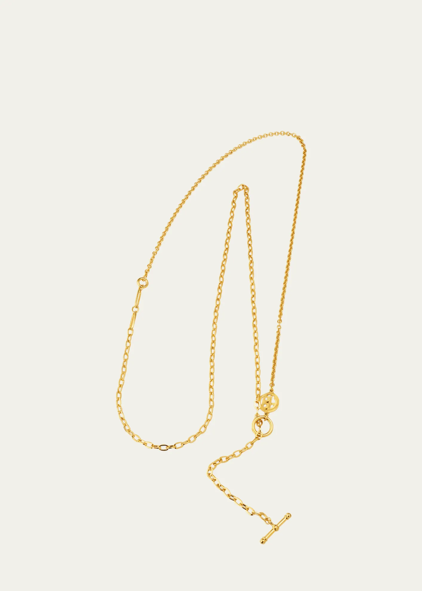 Ben-AmunArielle Gold Lariat Toggle Necklace