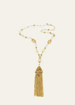 Ben-AmunChain Tassel Pendant Necklace