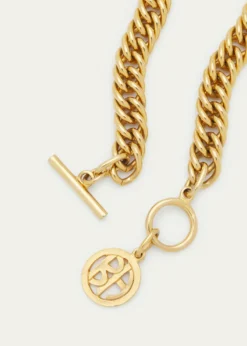 Ben-AmunGold Chain Toggle Necklace