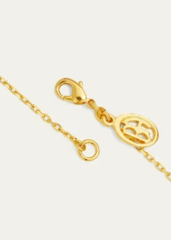 Ben-Amun24k Gold Electroplate Chain Necklace with Heart Locket Pendant