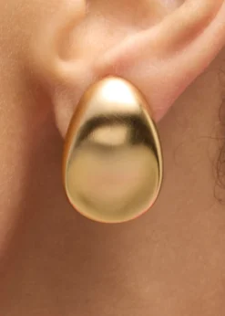 Ben-Amun24K Gold Electroplate Clip-On Earrings