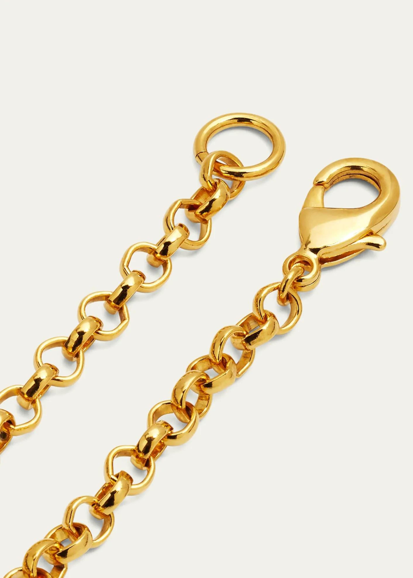 Ben-Amun24k Gold Electroplated Fleur-De-Lis Long Necklace
