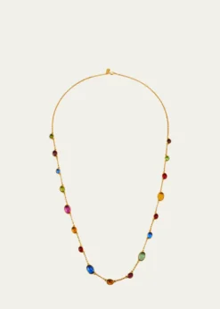 Ben-Amun24K Yellow Gold Multi-Stone Wrap Station Necklace