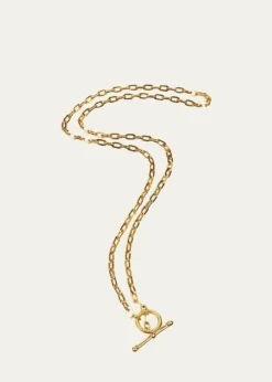 Ben-AmunLong Oval-Link Necklace