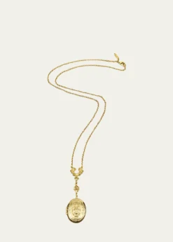 Ben-AmunOval Locket Necklace