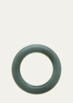 Ben-AmunPastel Green Resin Bangle