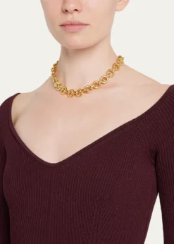 Ben-AmunRound-Link Chain Necklace
