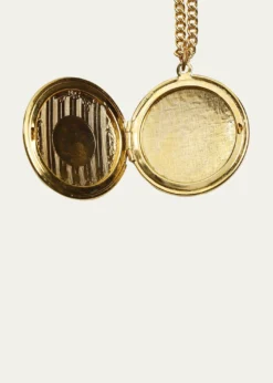 Ben-AmunRound Locket Necklace