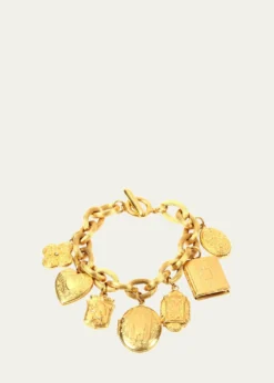 Ben-AmunRoyal Locket Charm Bracelet