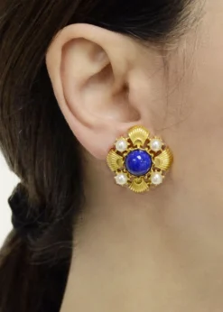 Ben-AmunStone Clip-On Earrings