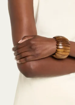 Ben-AmunStretch Wooden Bracelet