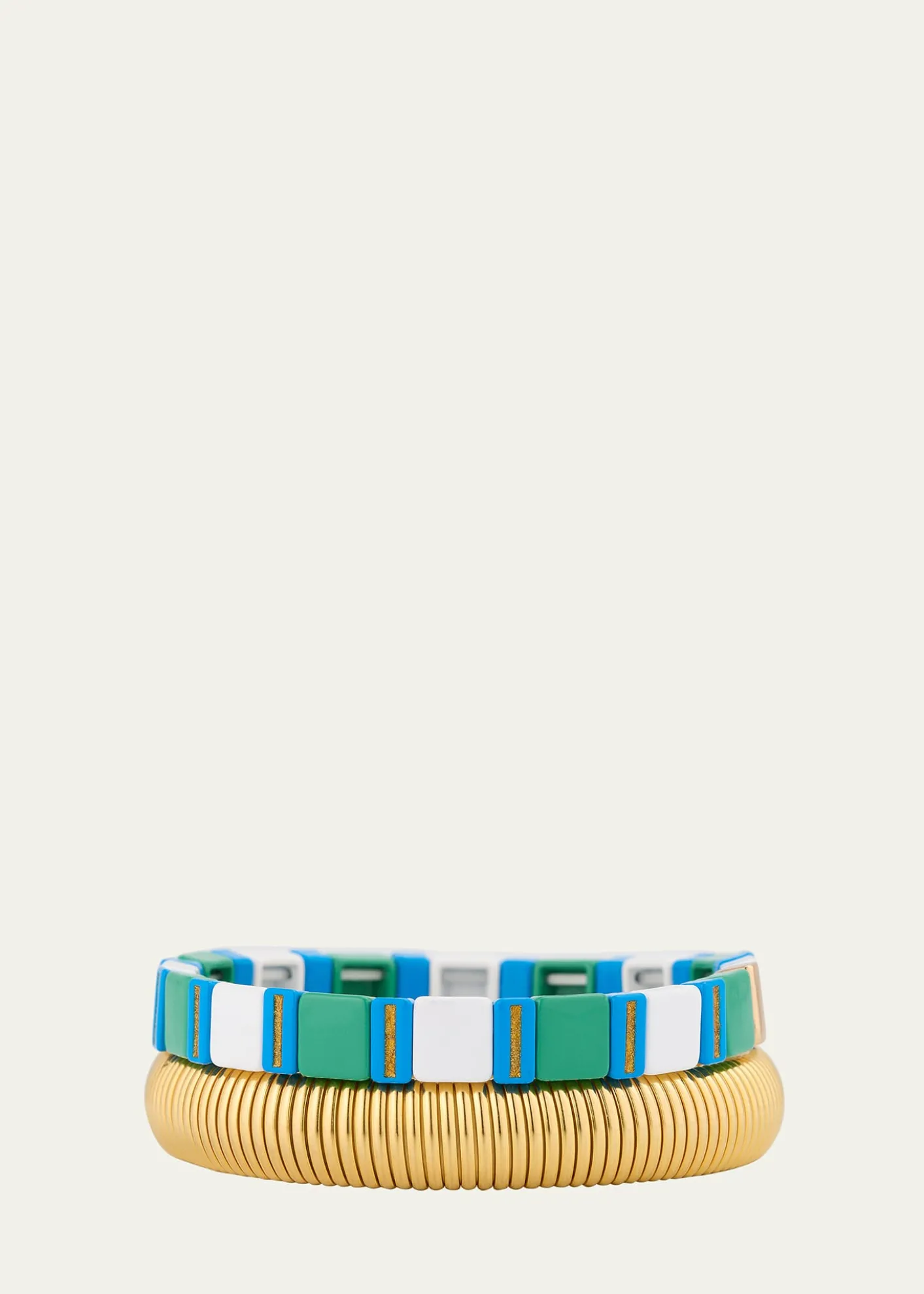 Ben-AmunThe Capri Stack Cobra Bracelets, Set of 2