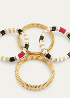Ben-AmunThe London Stack Cobra Bracelets, Set of 4