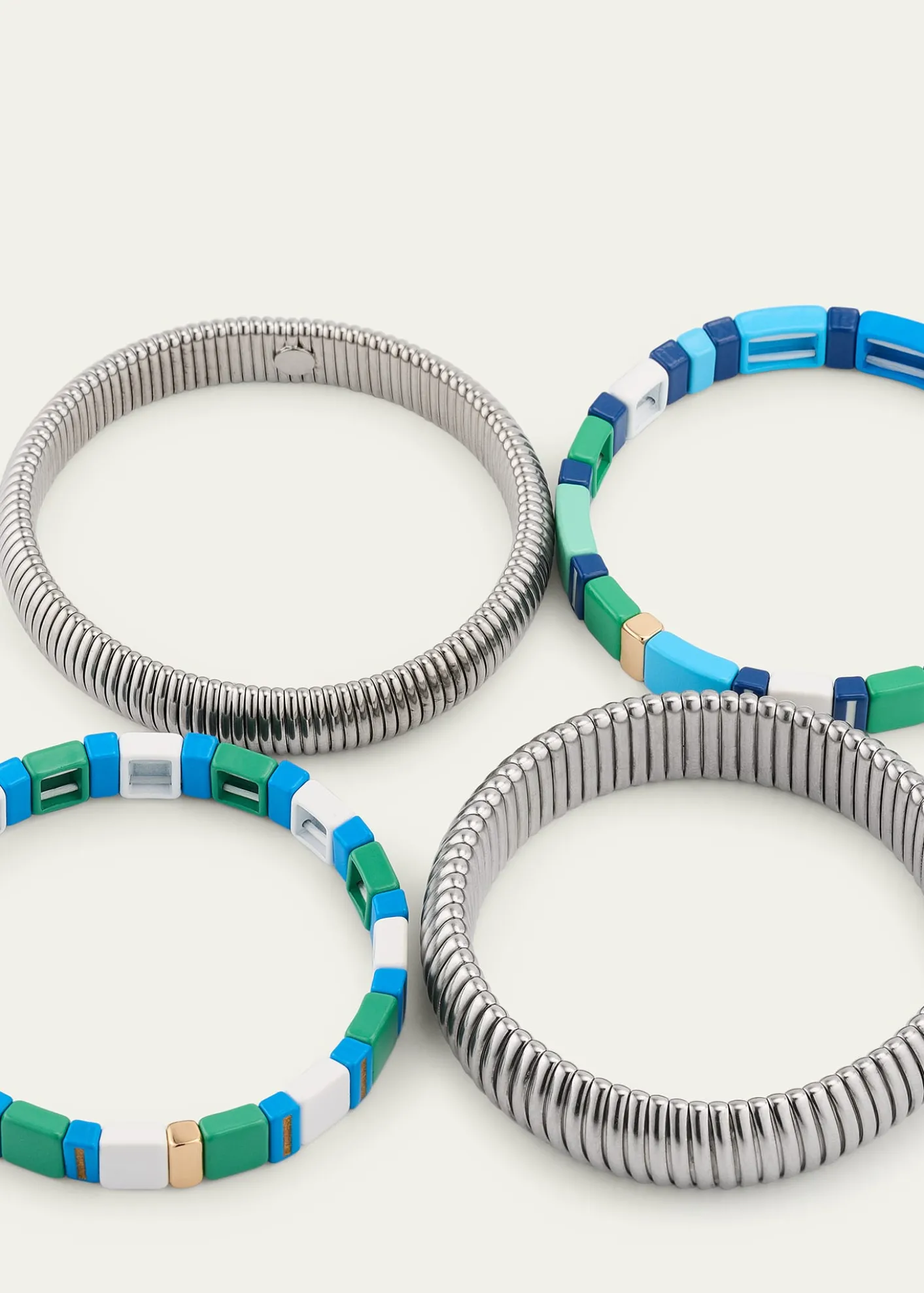 Ben-AmunThe Mykonos Stack Cobra Bracelets, Set of 4