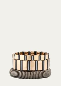 Ben-AmunThe New York Stack Cobra Bracelets, Set of 3