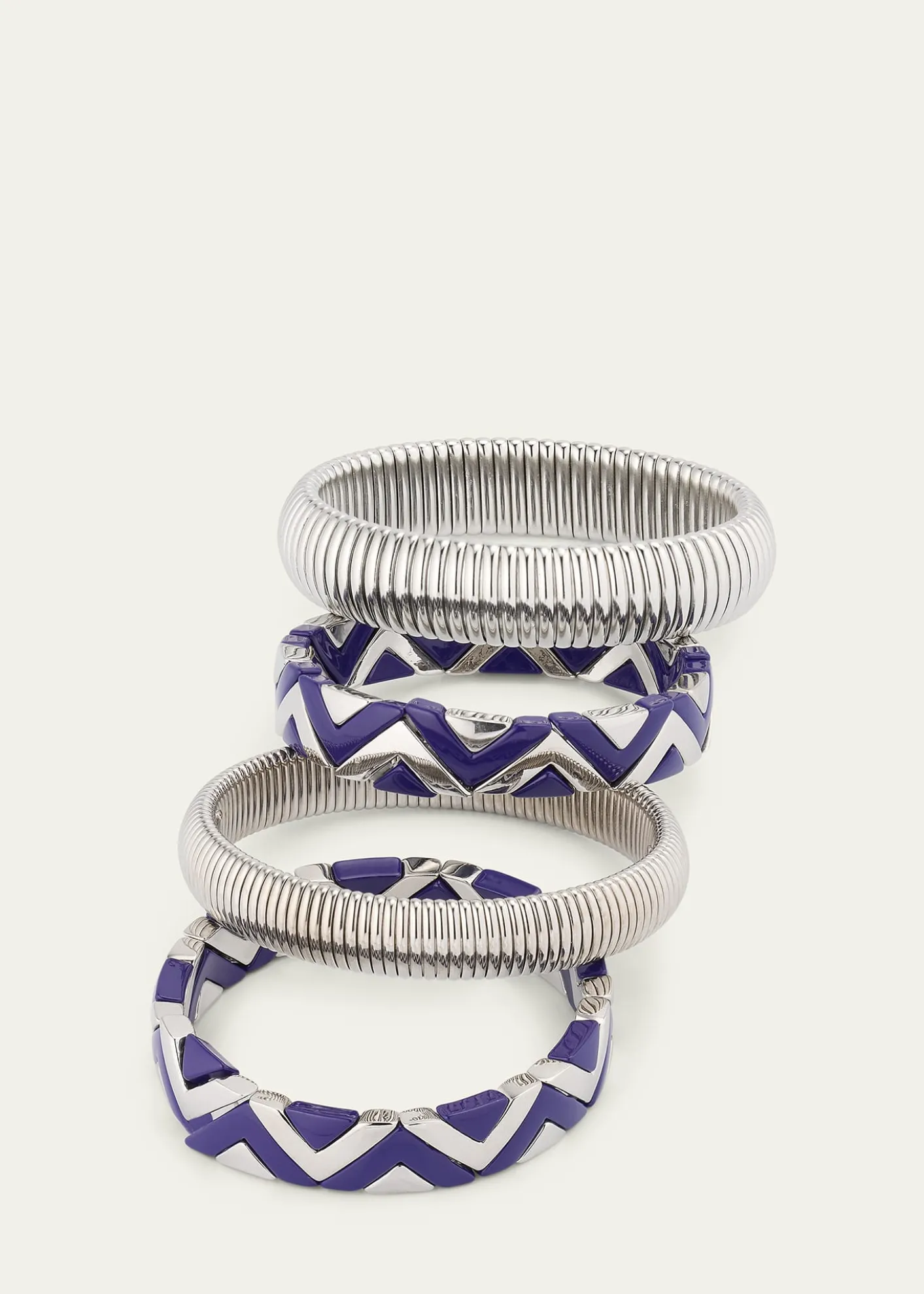 Ben-AmunThe Santorini Stack Cobra Bracelets, Set of 4