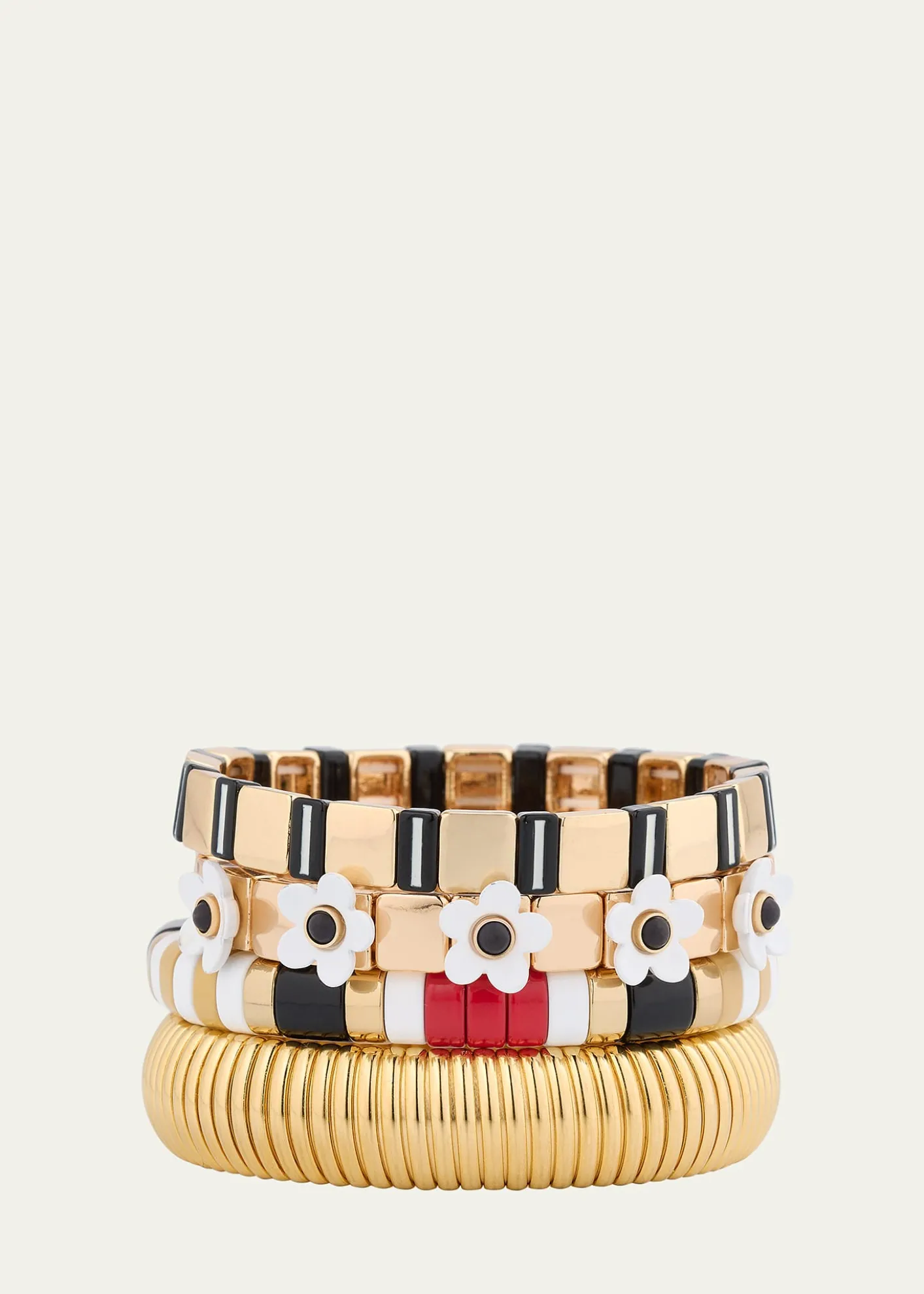 Ben-AmunThe Paris Stack Cobra Bracelets, Set of 4
