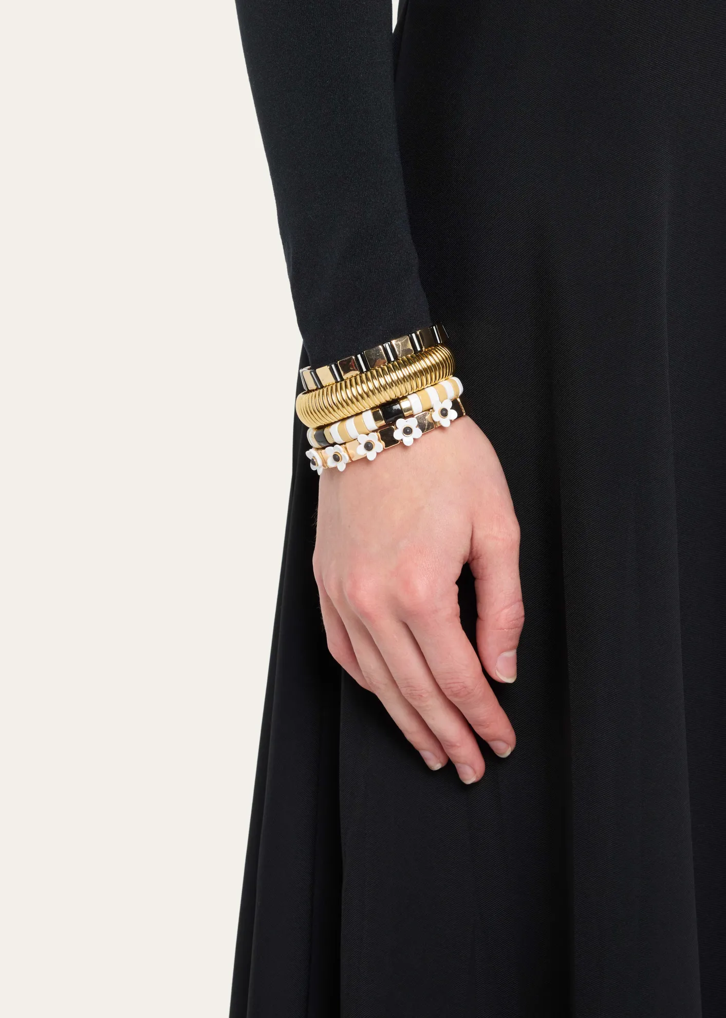 Ben-AmunThe Paris Stack Cobra Bracelets, Set of 4