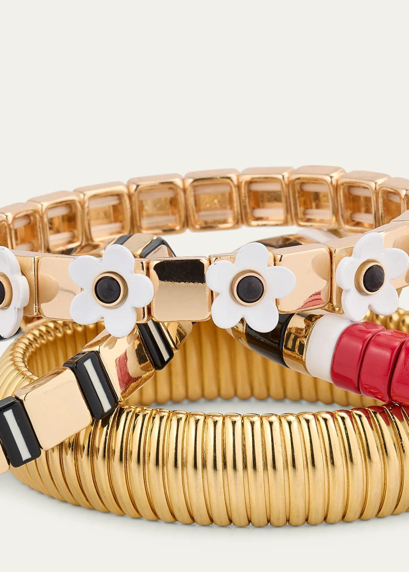 Ben-AmunThe Paris Stack Cobra Bracelets, Set of 4