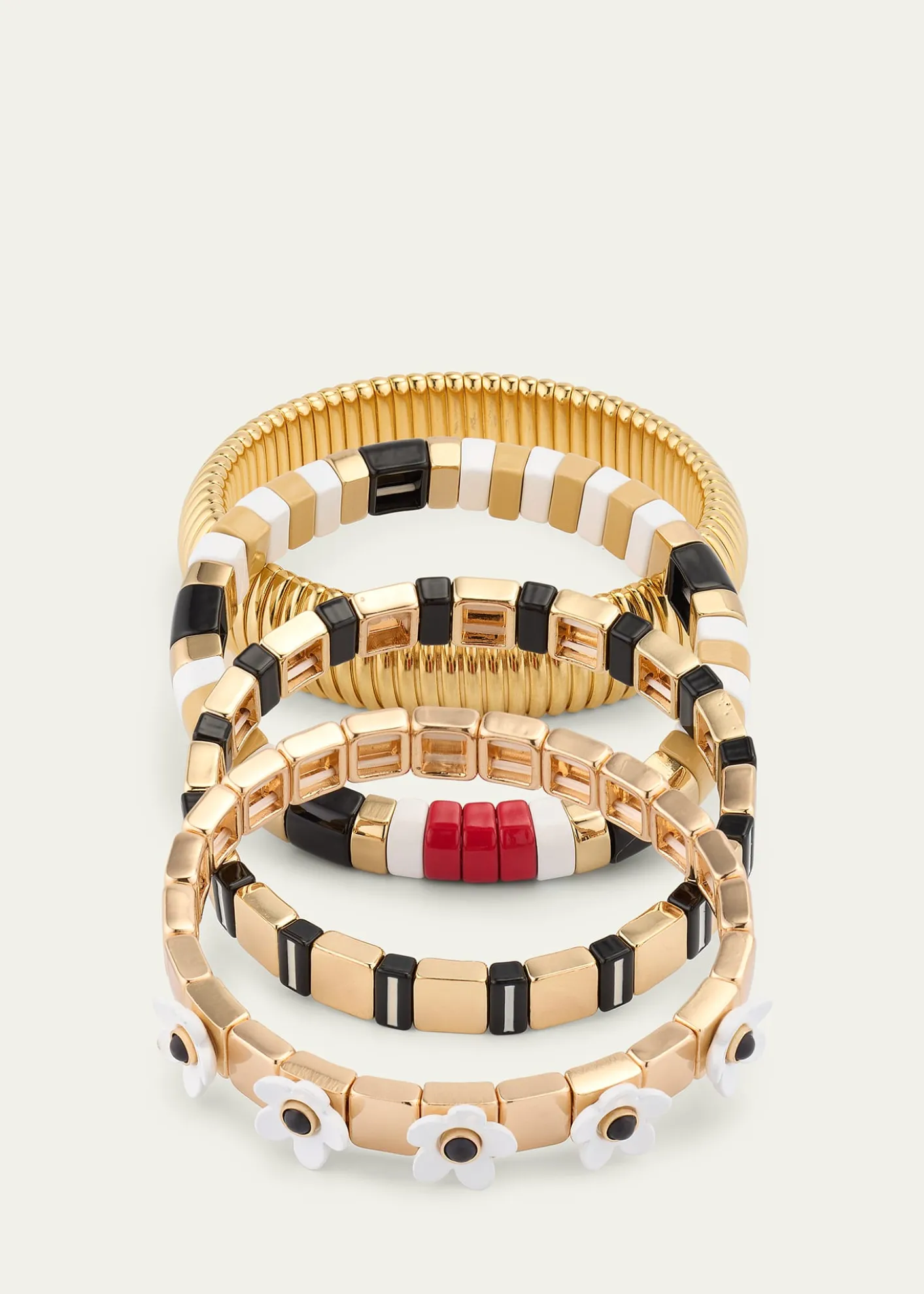 Ben-AmunThe Paris Stack Cobra Bracelets, Set of 4