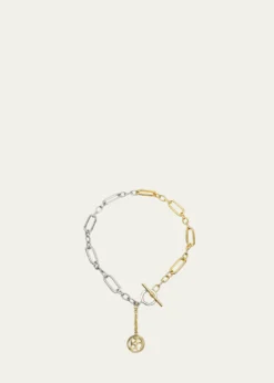 Ben-AmunTwo-Tone Chain Link Necklace