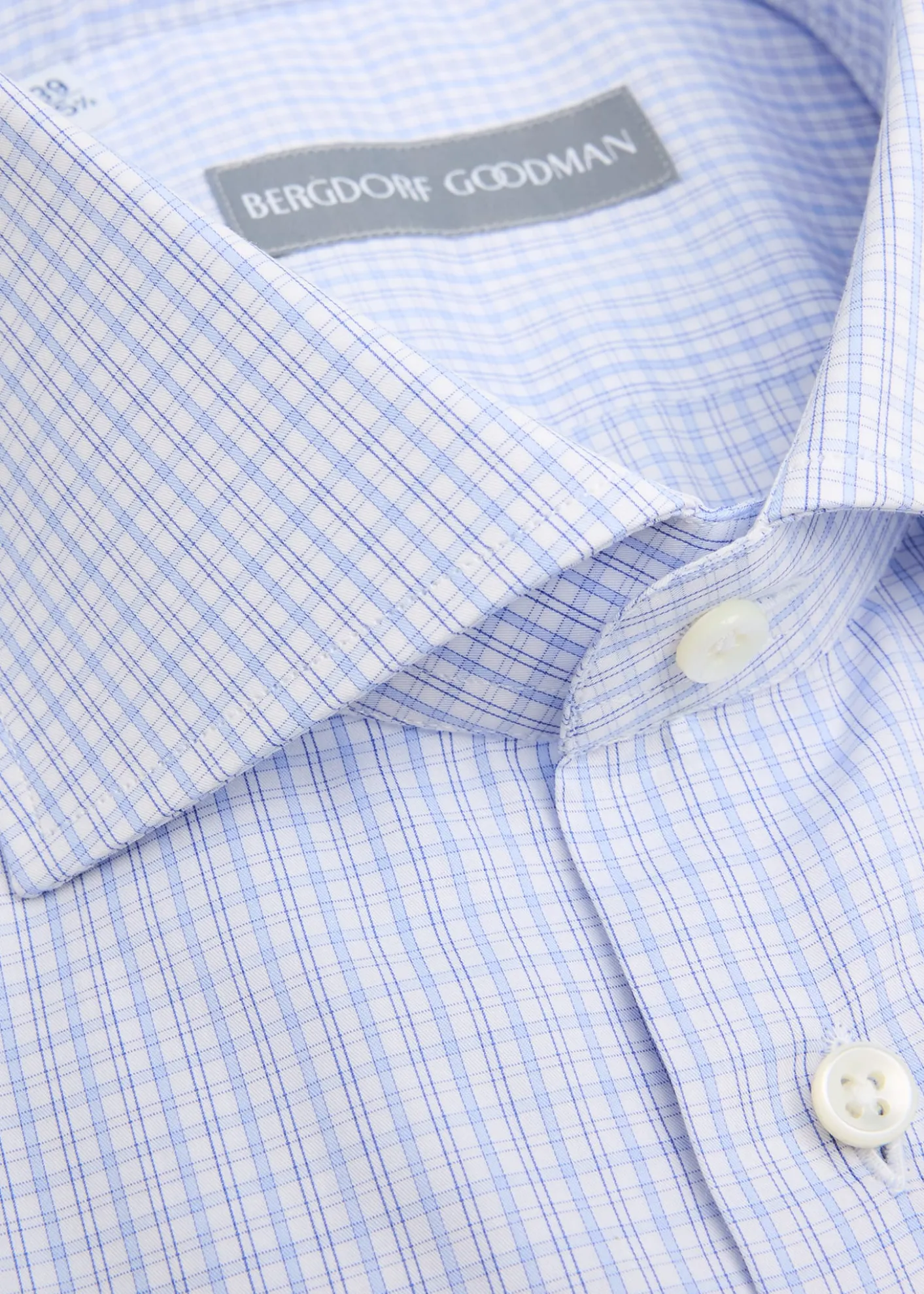 Bergdorf GoodmanMen's Check Button-Front Dress Shirt