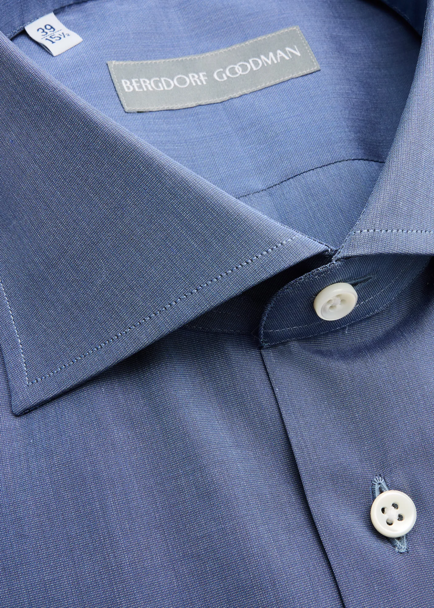 Bergdorf GoodmanMen's Cotton Spread Collar Dress Shirt