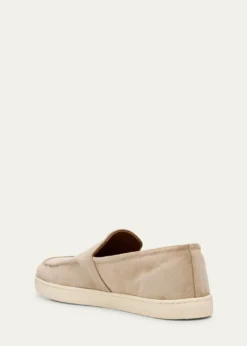 Bergdorf GoodmanMen's Suede Hybrid Sneaker Loafers