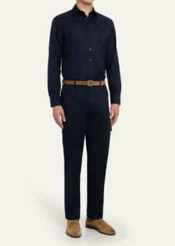 Bergdorf GoodmanMen's Suede Flex-Sole Penny Loafers