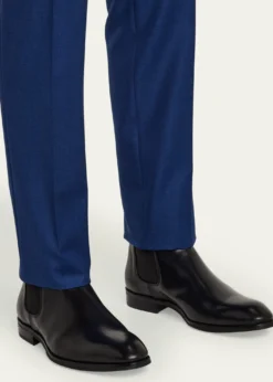 Bergdorf GoodmanMen's Calf Leather Chelsea Boots