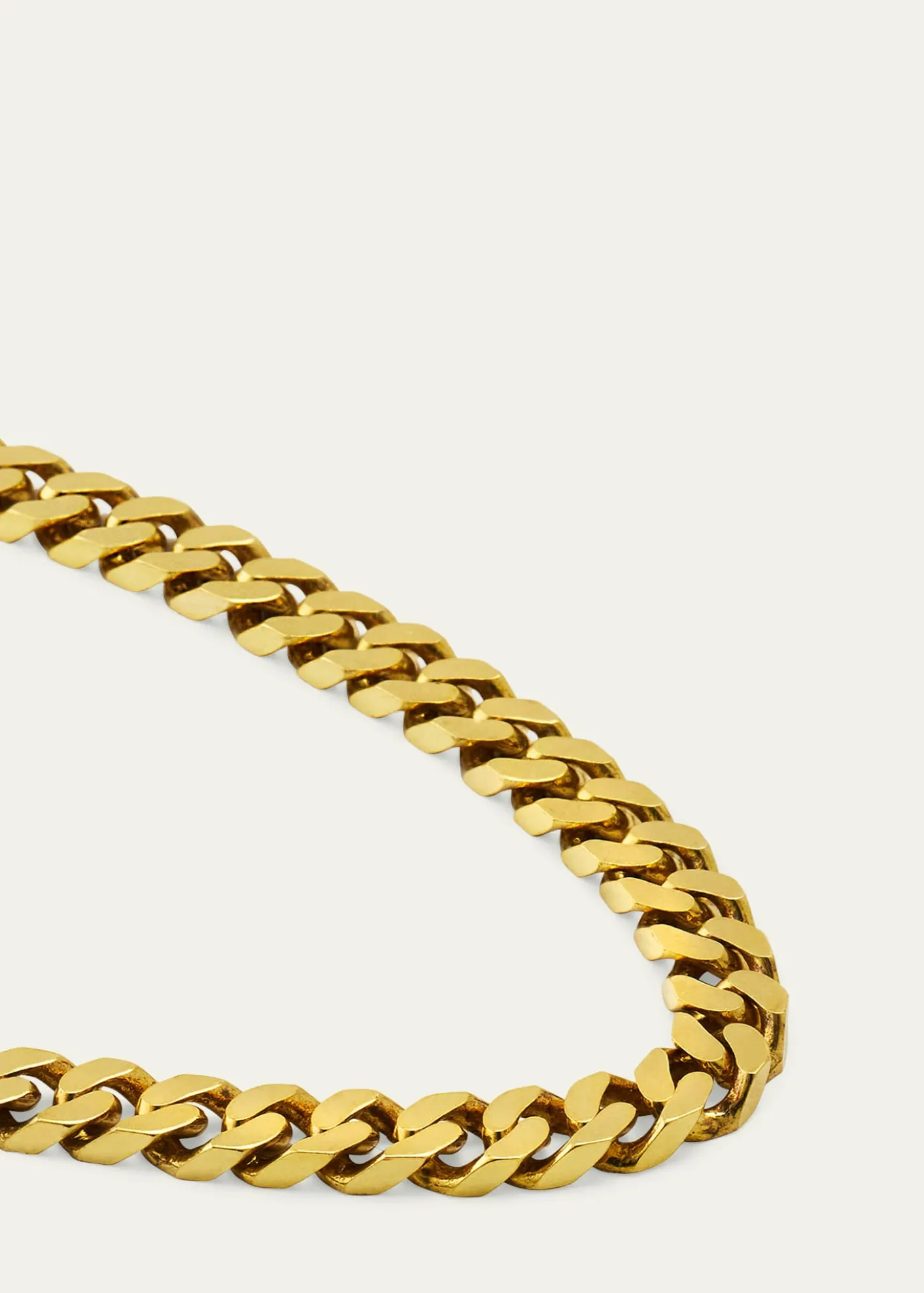 Bergdorf GoodmanMen's 14K Yellow Gold Large Cuban Chain Necklace, 18"L