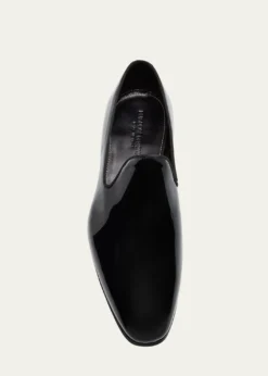 Bergdorf GoodmanMen's Patent Leather Venetian Loafers