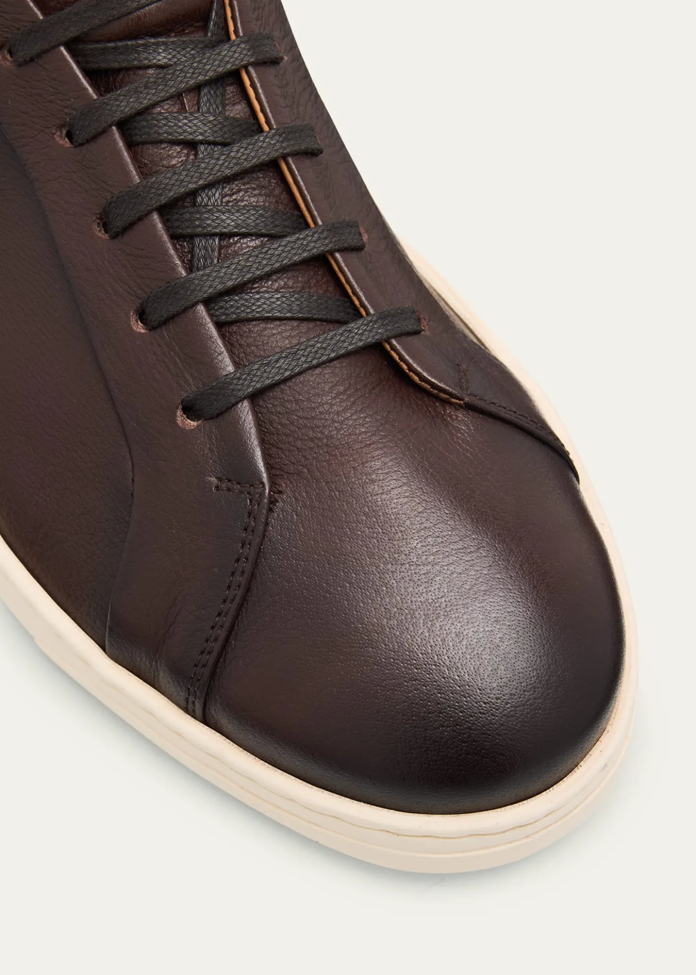 Bergdorf GoodmanMen's Soft Leather Low-Top Sneakers