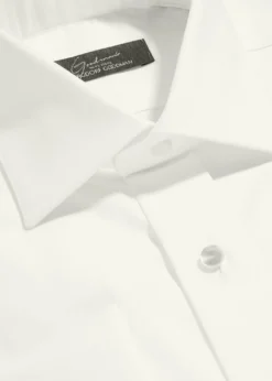 Bergdorf GoodmanMen's Stud-Front Micro Box Weave Dress Shirt