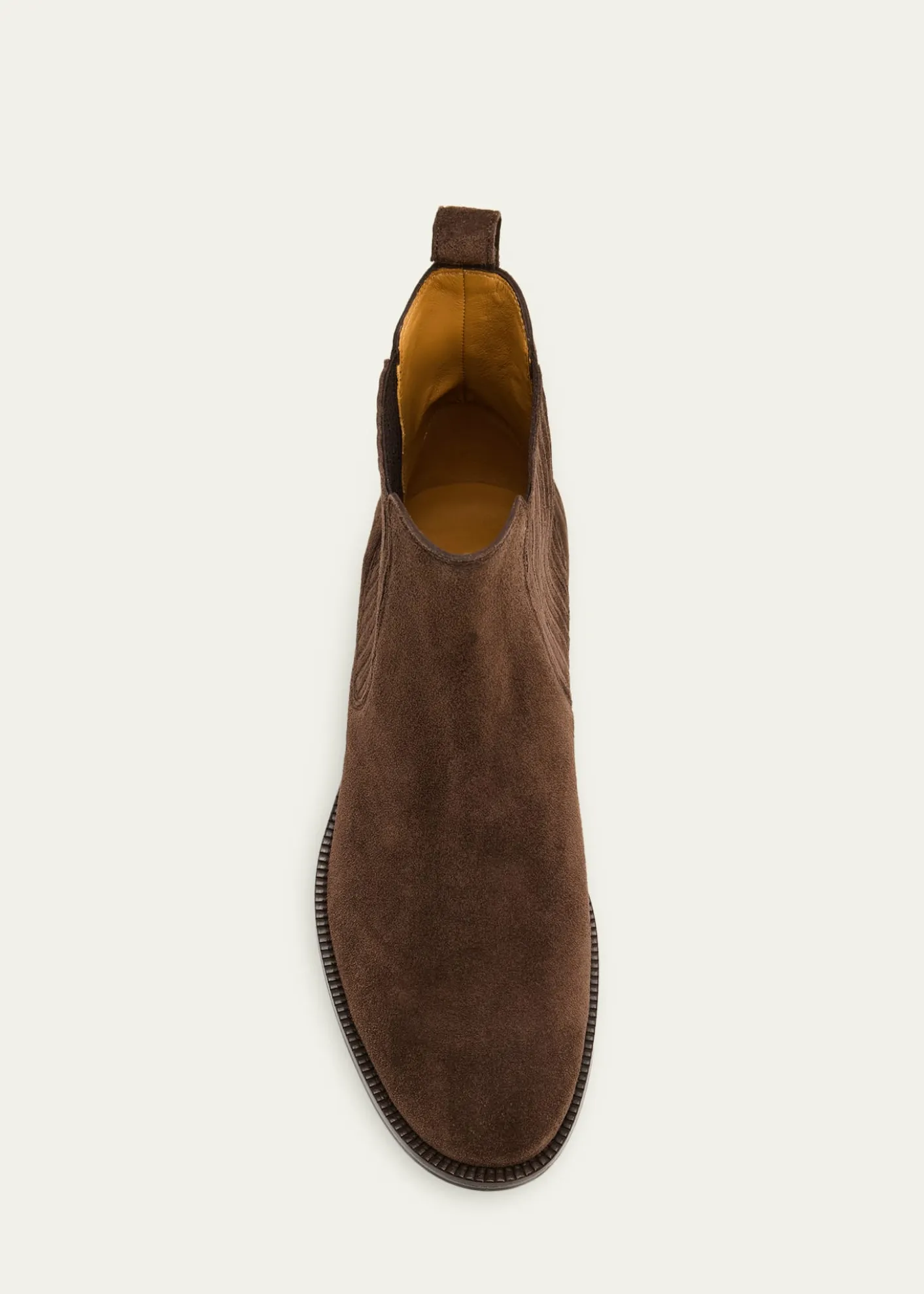 Bergdorf GoodmanMen's Suede Paneled-Gore Chelsea Boots