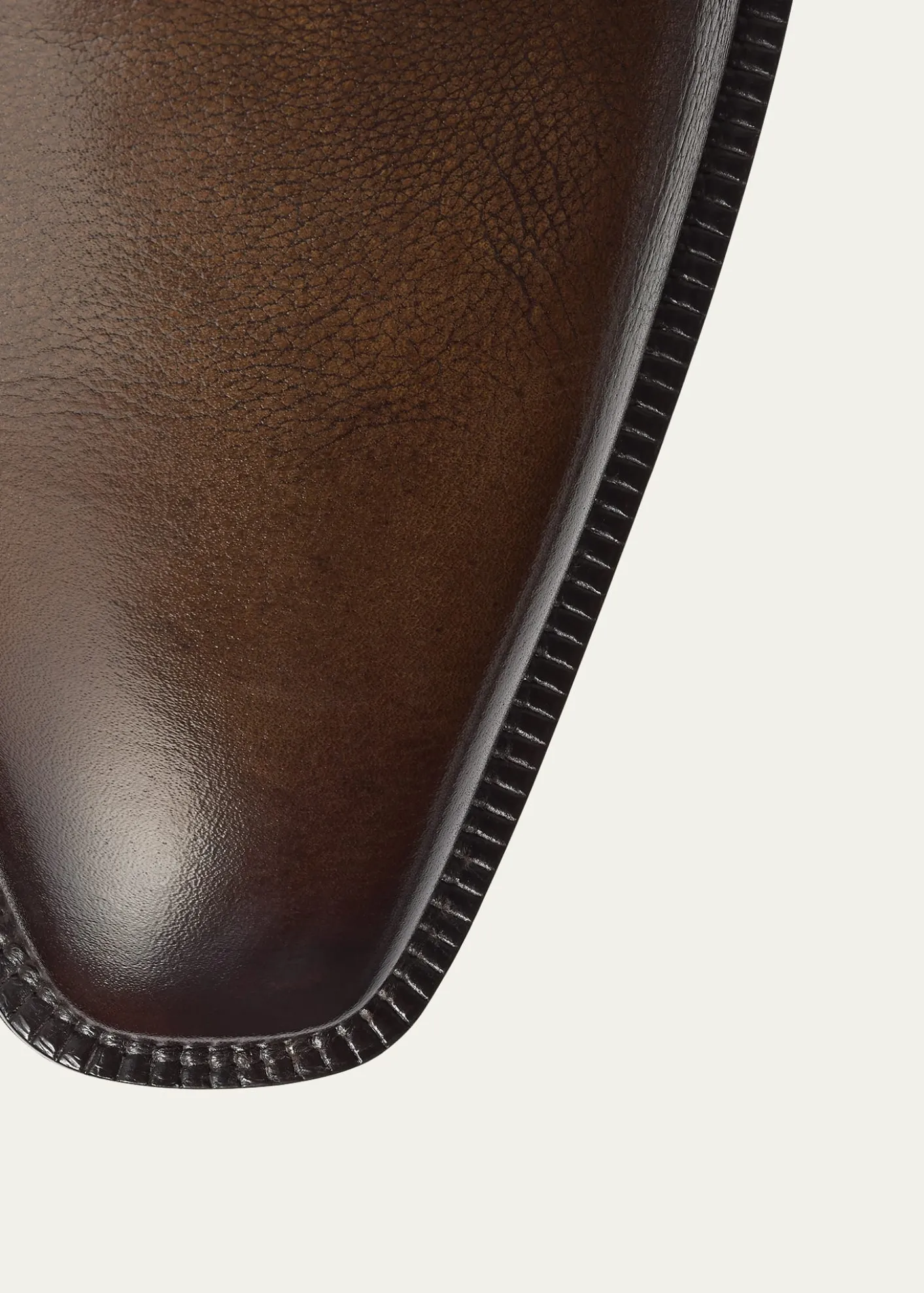 BerlutiMen's Alessandro Demesure Neo Flex Venezia Leather Oxfords