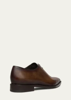 BerlutiMen's Alessandro Demesure Neo Flex Venezia Leather Oxfords