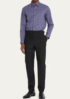 BerlutiMen's Alessandro Demesure Leather Oxfords