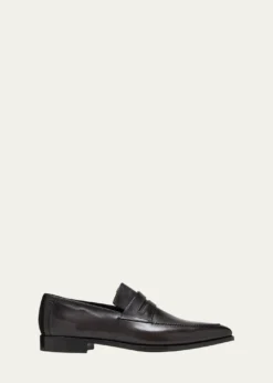 BerlutiMen's Andy Demesure Leather Loafers