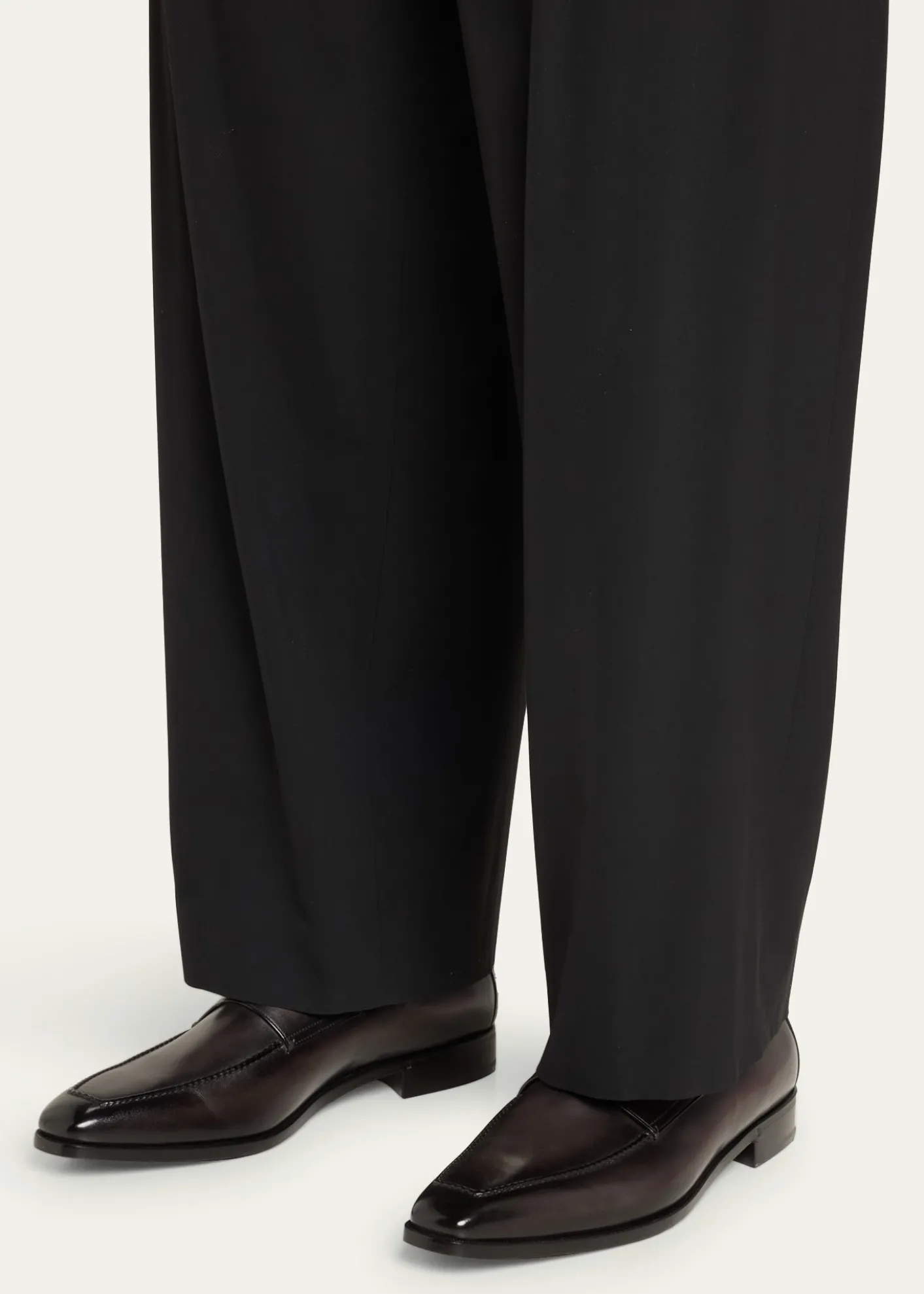 BerlutiMen's Andy Demesure Leather Loafers