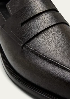 BerlutiMen's Andy Demesure Neo Flex Leather Penny Loafers