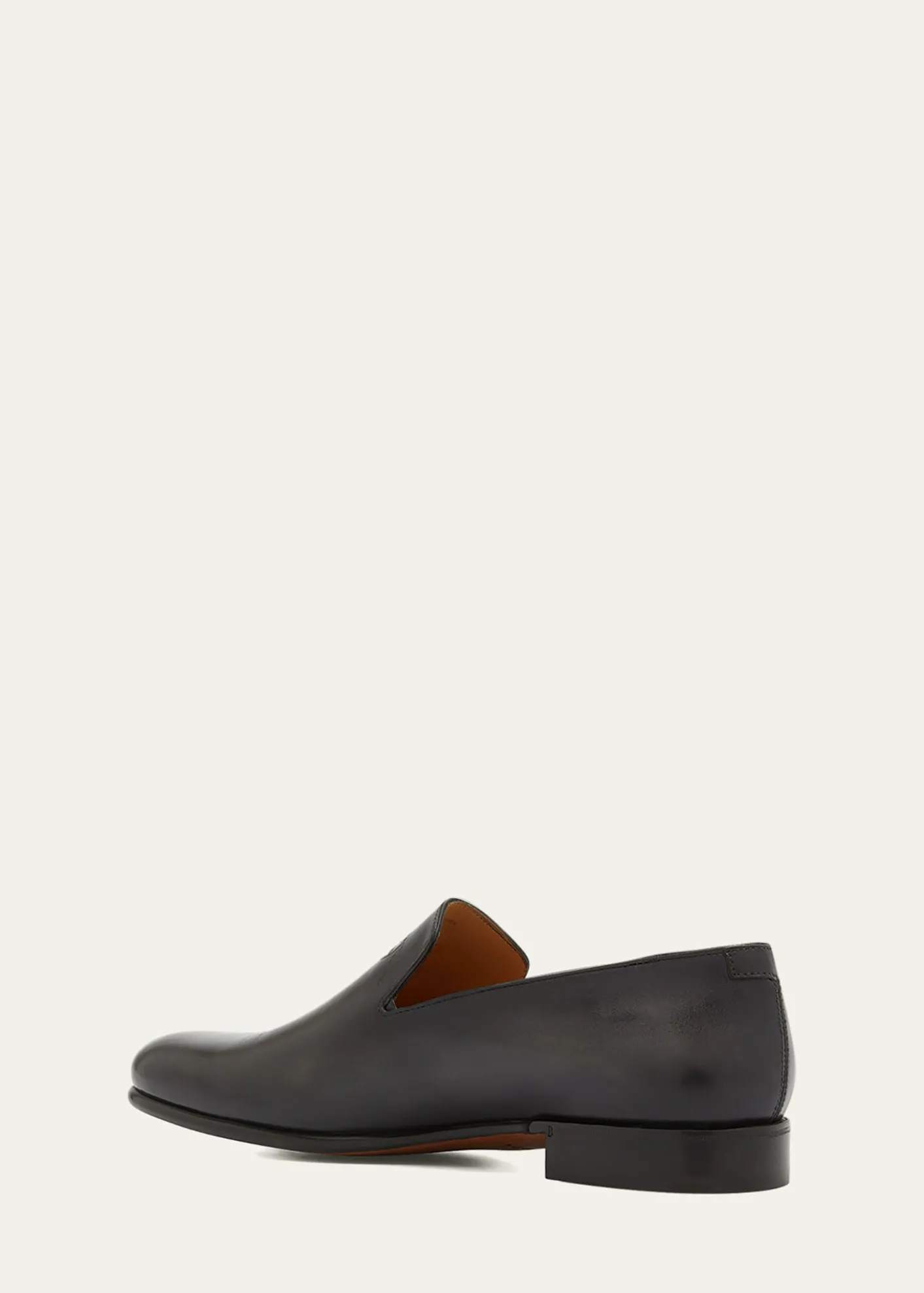 BerlutiMen's Cursive Galet Scritto Leather Loafers