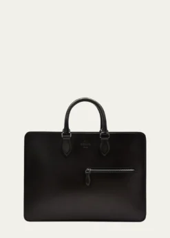 BerlutiMen's Deux Jours Leather Briefcase