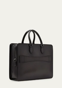 BerlutiMen's Deux Jours Leather Briefcase